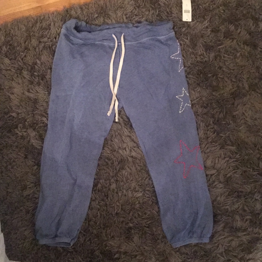 Anthropologie star sweats